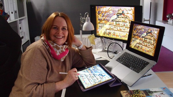 Osteroder Wimmelbuch: Autorin entdeckt Geschichten beim Illustrieren