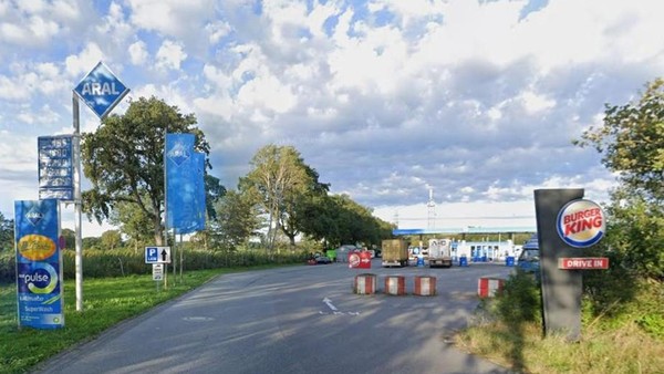 Autohof an der A7: Lkw-Fahrer aus Mecklenburg-Vorpommern dreht durch
