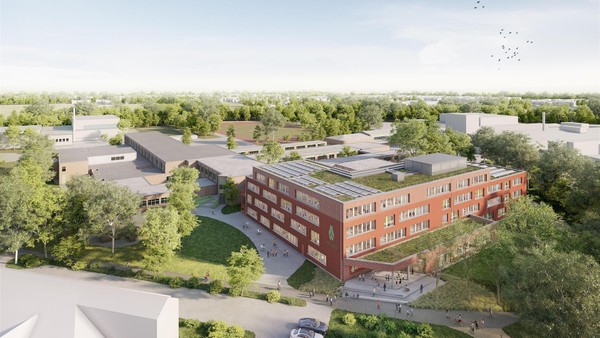 Bau-Turbo für marode Schule gezündet: Hamburger Firma übernimmt