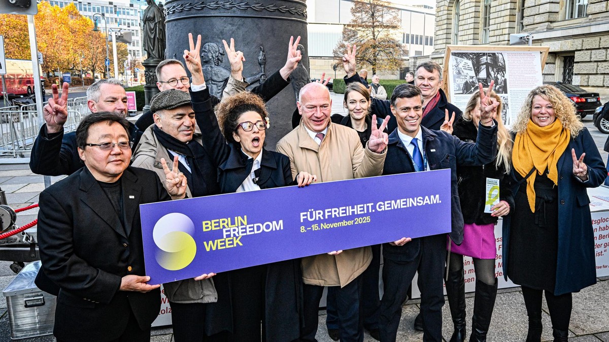 Start der «Freedom Week» zum Jahrestag des Mauerfalls
