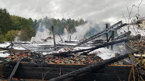 Lost Place in Bad Lauterberg brennt nieder: Es gibt eine Verdächtige