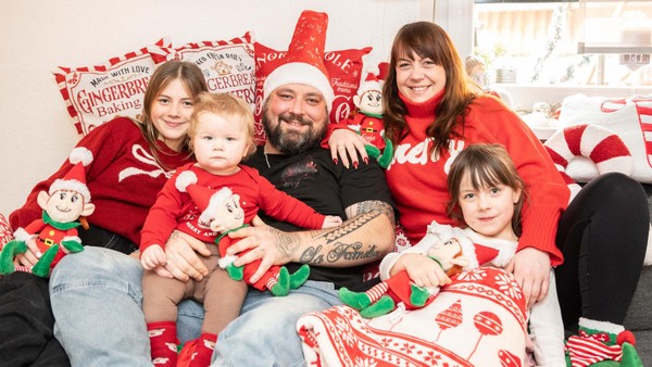 Salzgitteraner Familie ist weihnachtsverrückt – ihr Weihnachtswunder heißt Noelle