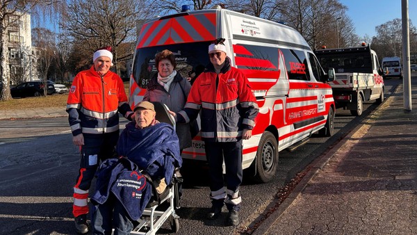 Malteser Hilfsdienst erfüllt Wolfsburger Opa an Weihnachten einen Herzenswunsch