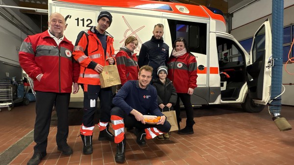 Gifhorner Rotkreuzler auf Tour: „Danke, dass ihr  Weihnachten für uns da seid!“