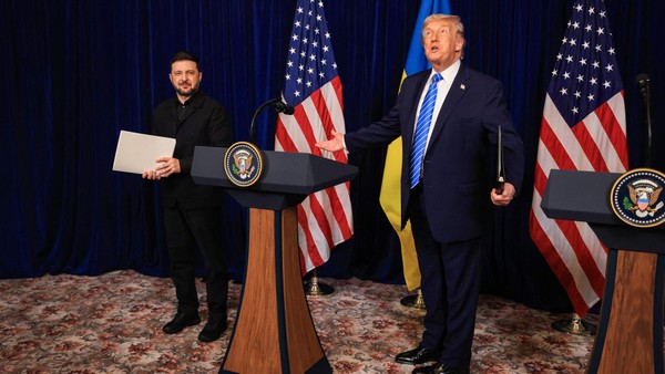 Treffen Trump-Selenskyj beendet – US-Präsident: „Große Fortschritte“