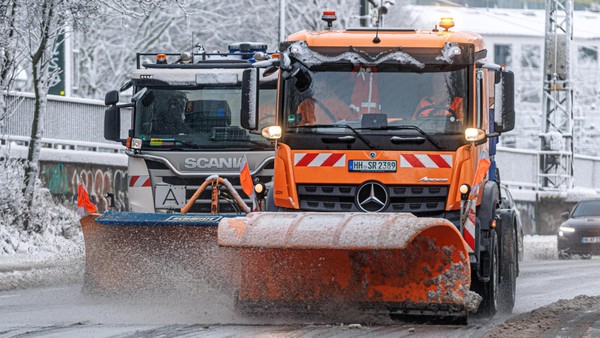 Streik im Winterdienst: HVV warnt im Umland vor „erheblichen Verspätungen“
