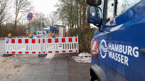 Kollaustraße bleibt bis Ende der Woche in eine Richtung komplett gesperrt