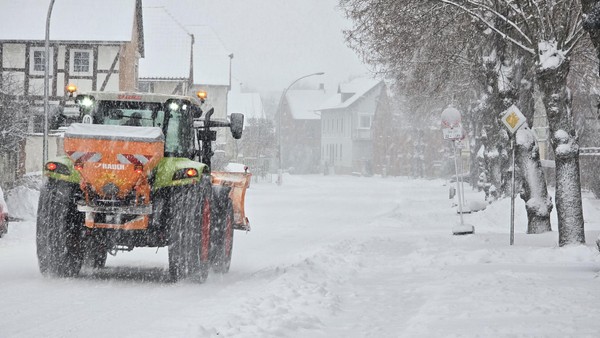 Puderzucker-Bilder: Schnee verwandelt Landkreis Helmstedt in Winterwunderland