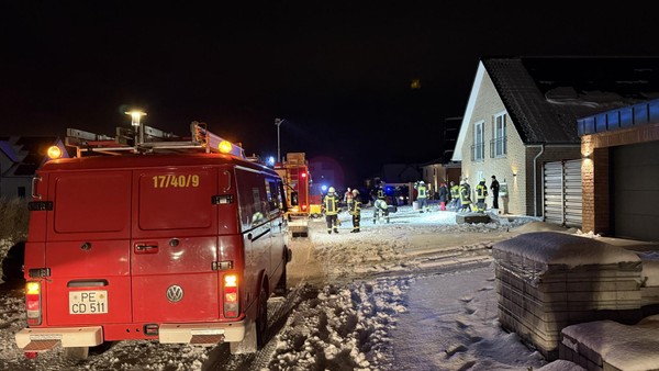 Technischer Defekt einer Wärmelampe sorgt für ein Einsatz der Feuerwehr