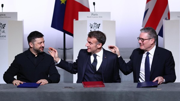 Bei Waffenruhe: Macron und Starmer wollen Stützpunkte in der Ukraine