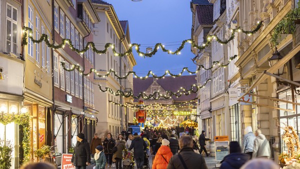 So voll war die Braunschweiger City in der Advents- und Weihnachtszeit