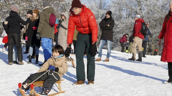 Schlittenfahren in Braunschweig: Das sind die besten Rodelpisten in der Stadt