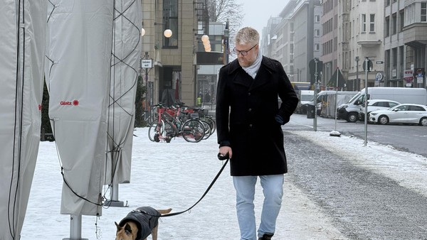 Gassigehen wird zur Rutschpartie für Morgenpost-Reporter und Hündin Betty