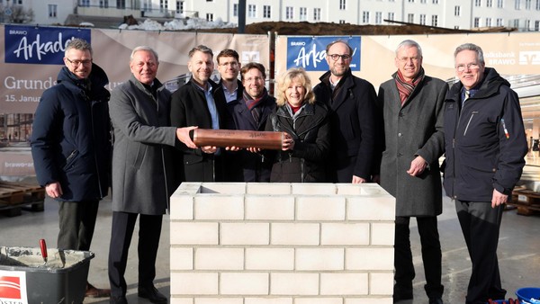Grundstein gelegt: Wie der Bau der BRAWO-Arkaden in Wolfsburg nun weitergeht