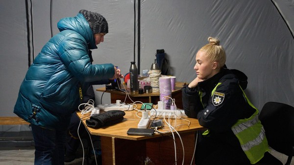 Eiseskälte in Kiew: Minusgrade und Stromausfall machen Menschen mürbe