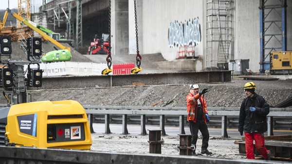 A3 wird jetzt für Brückenarbeiten im Kreuz Kaiserberg gesperrt