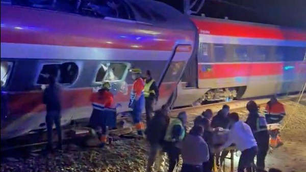 Schweres Zugunglück in Spanien: Mindestens 21 Tote bei Kollision