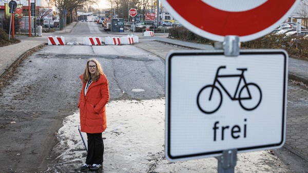 Einzigartig im Hamburger Westen: Diese Straße ist seit Jahren gesperrt