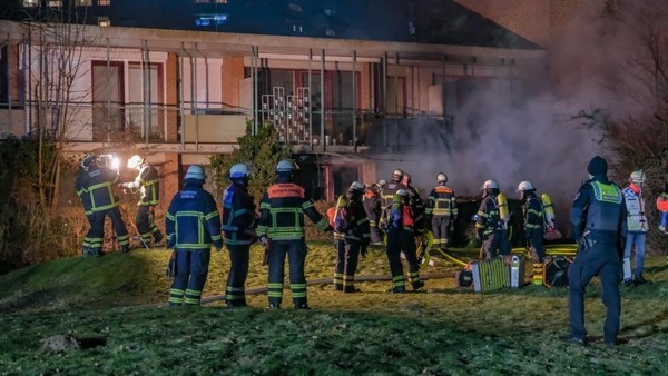 Feuer in Steilshooper Pflegeheim ausgebrochen – ein Mensch tot