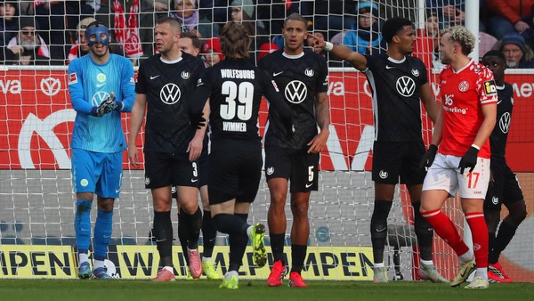 Die Noten: Enttäuschende Leistungen der Wolfsburg-Spieler beim Kellerduell in Mainz