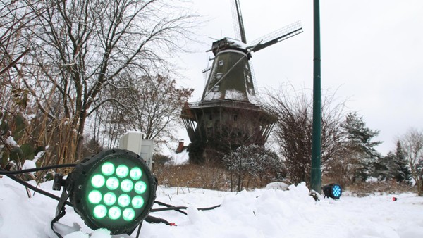 Grelles Spektakel: Freitag geht das Licht im Mühlenmuseum an