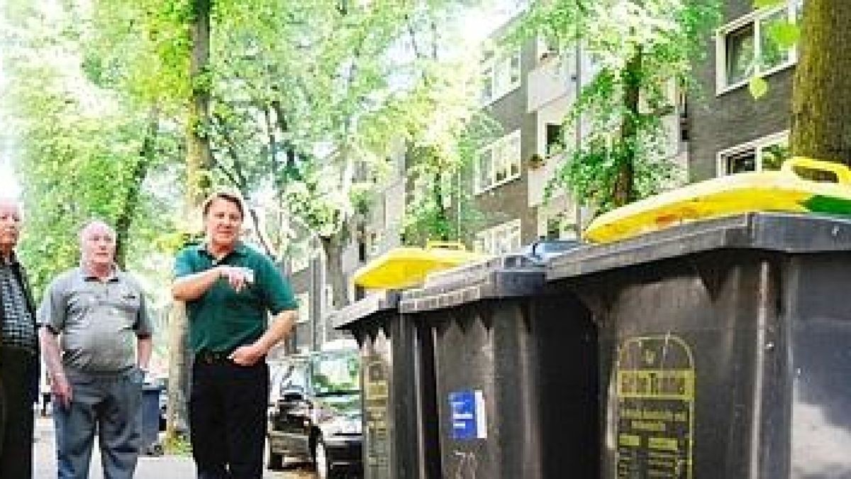 Anwohner lassen Mülltonnen stehen