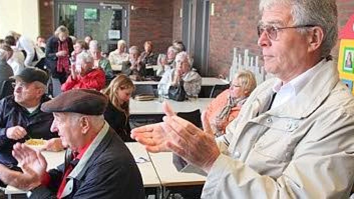 Gärtner und Sänger feiern