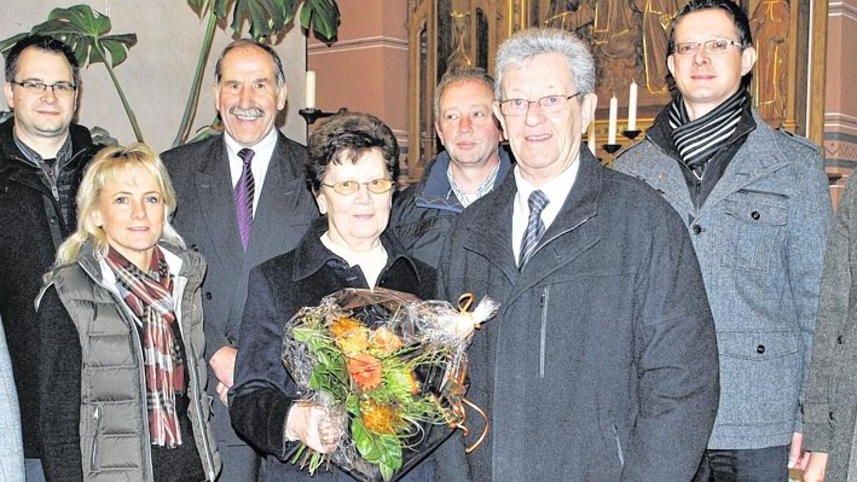 Alfons Schulte als Lenhauser Küster verabschiedet