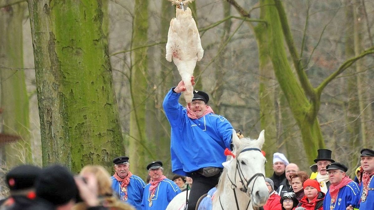 Gänsereiten in Höntrop