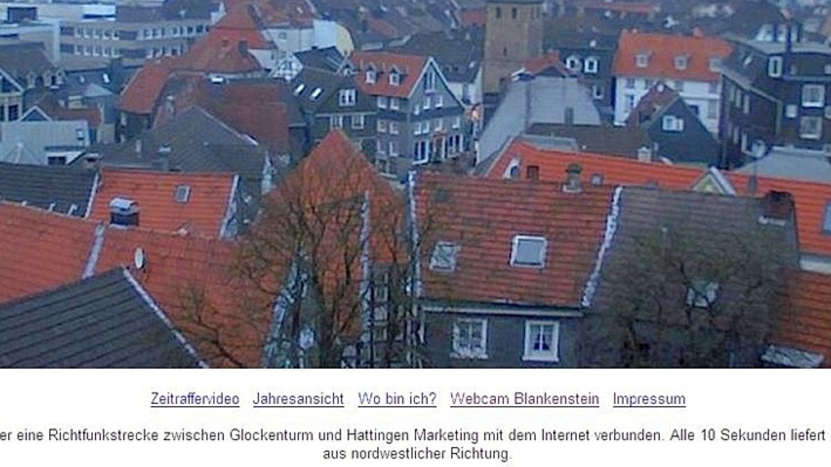 Webcams senden Aufnahmen in die ganze Welt