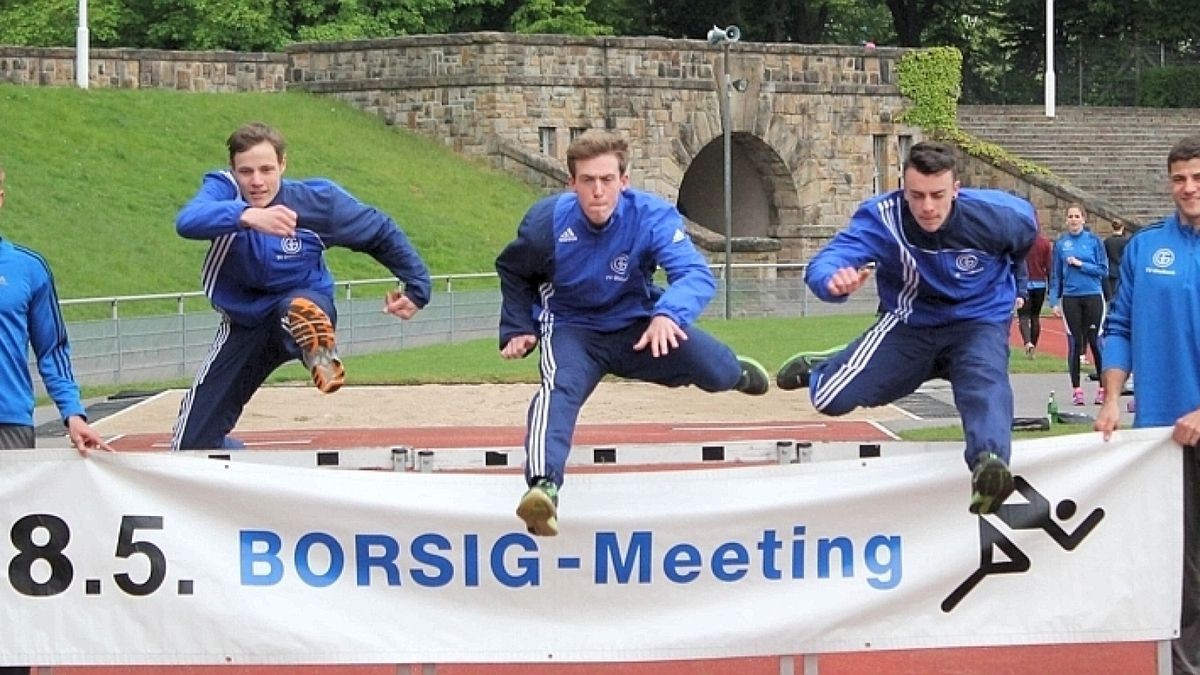 Top-Athleten beim Borsig-Meeting