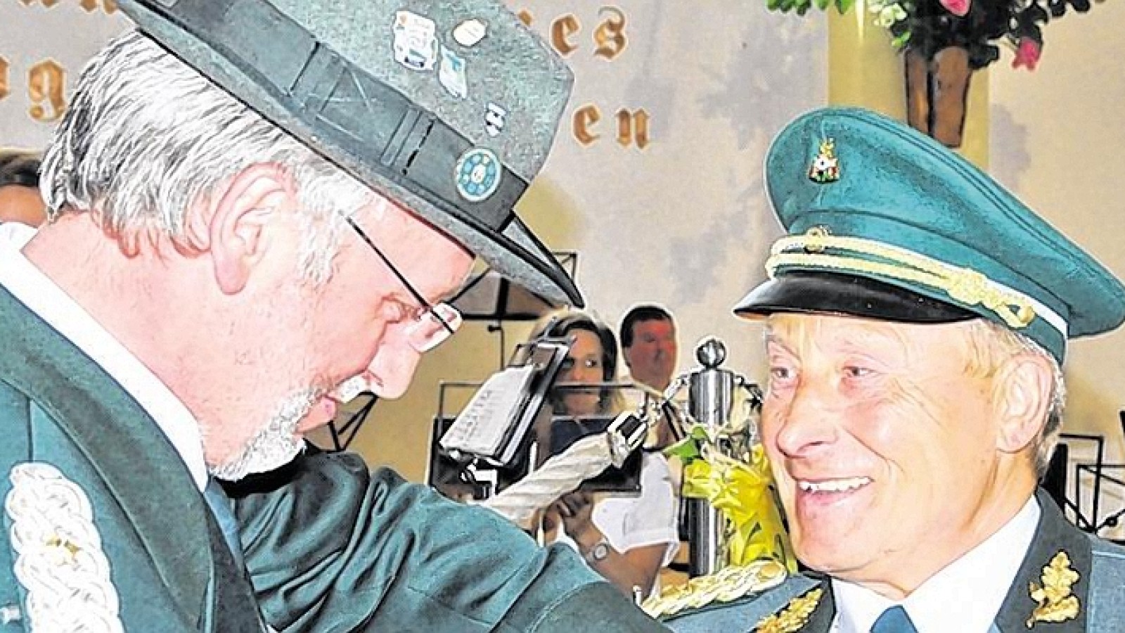 Wilhelm Vogel im Mittelpunkt der Ehrungen