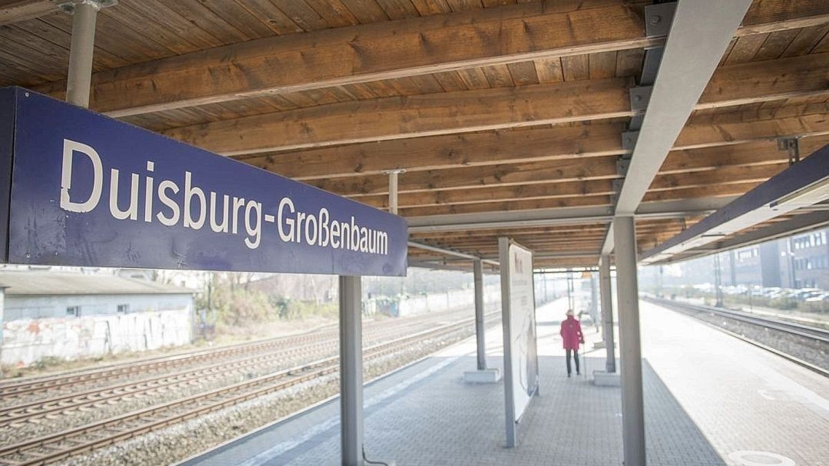 Der Bahnhof Großenbaum