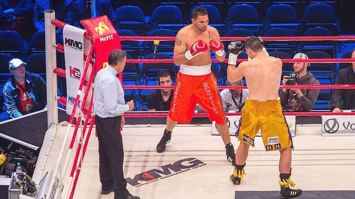 Boxkampf in Oberhausen